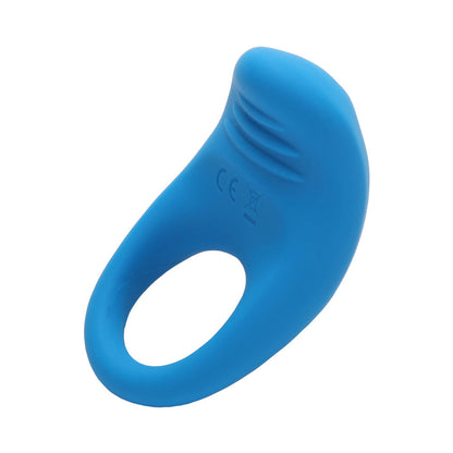 ROMP Juke Rechargeable Silicone Vibrating Penis Ring – Light Blue