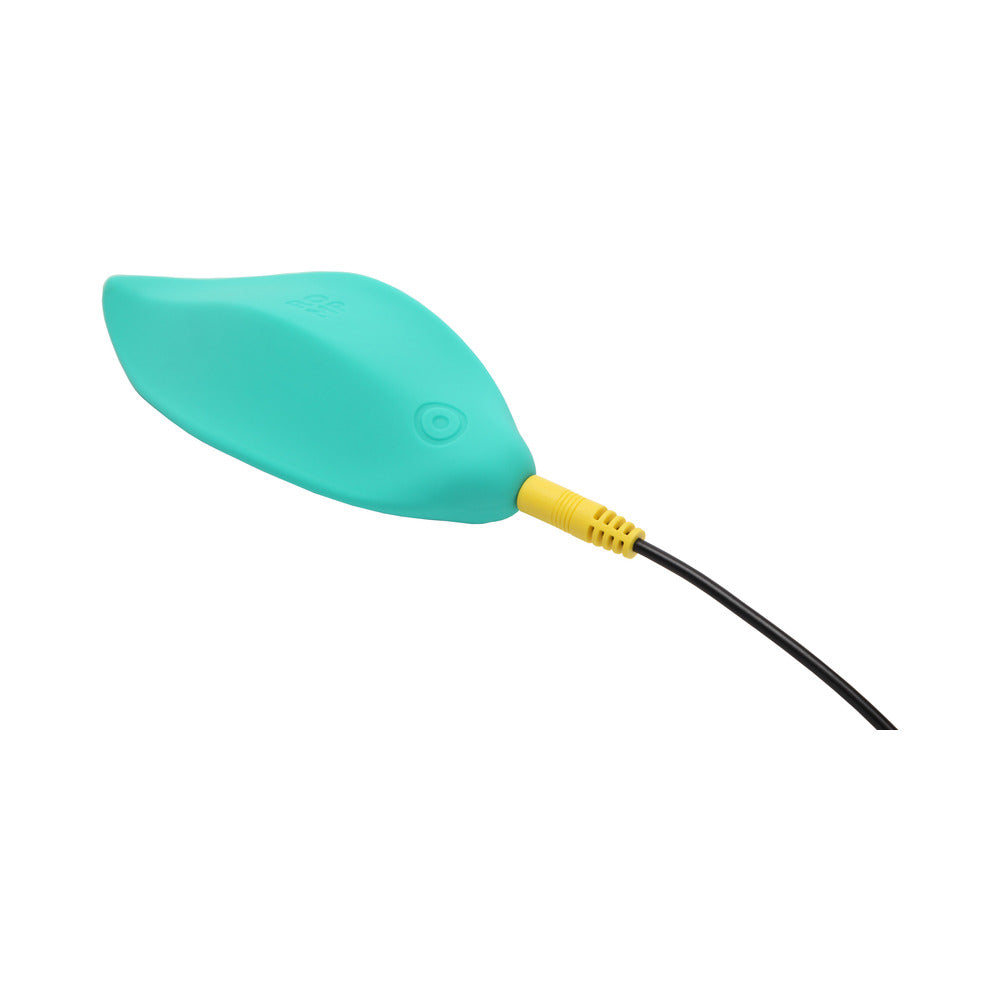 ROMP Wave Rechargeable Silicone Lay-On Vibrator – Mint