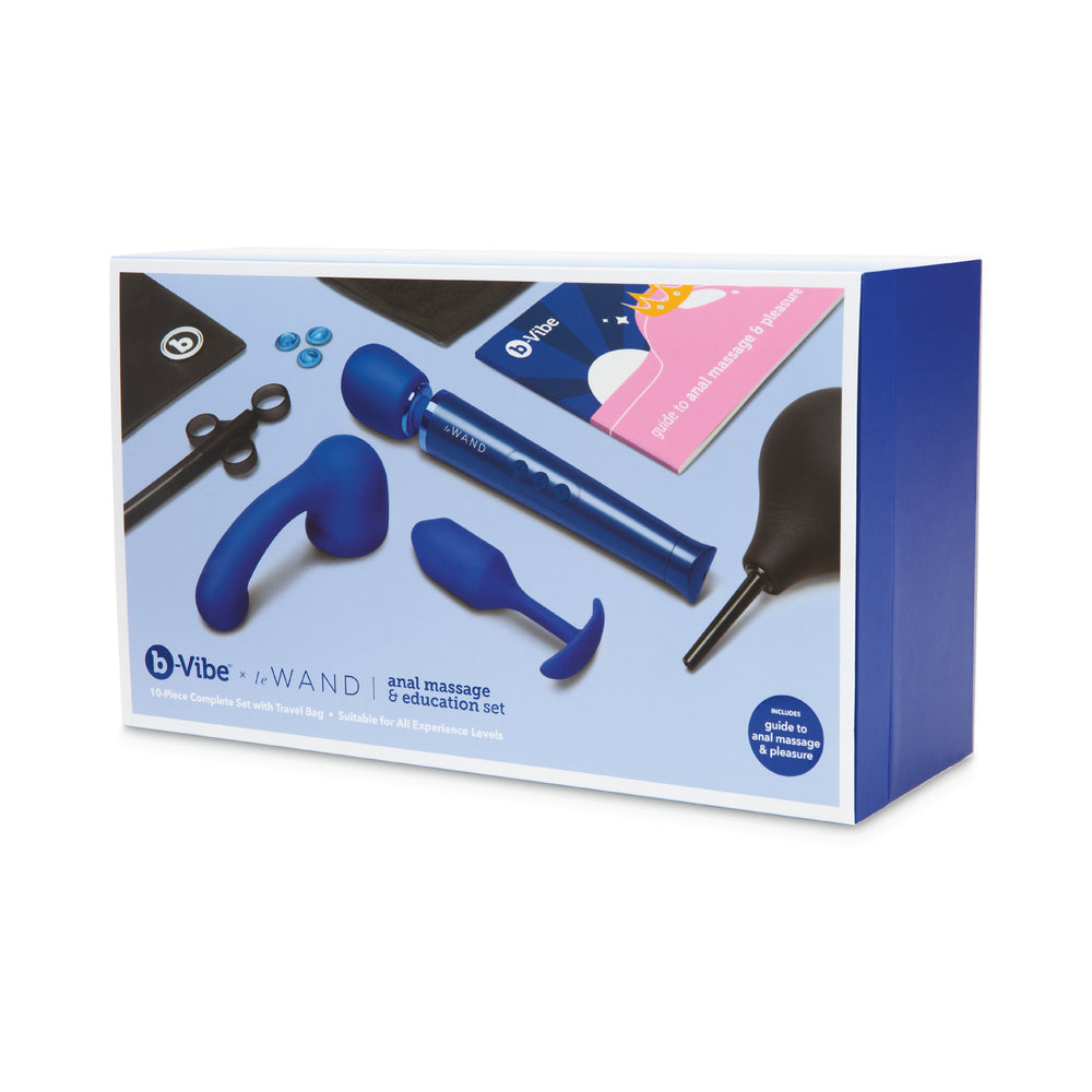 b-Vibe Anal Massage & Education Set – Blue