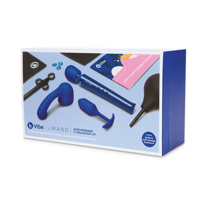 b-Vibe Anal Massage & Education Set – Blue