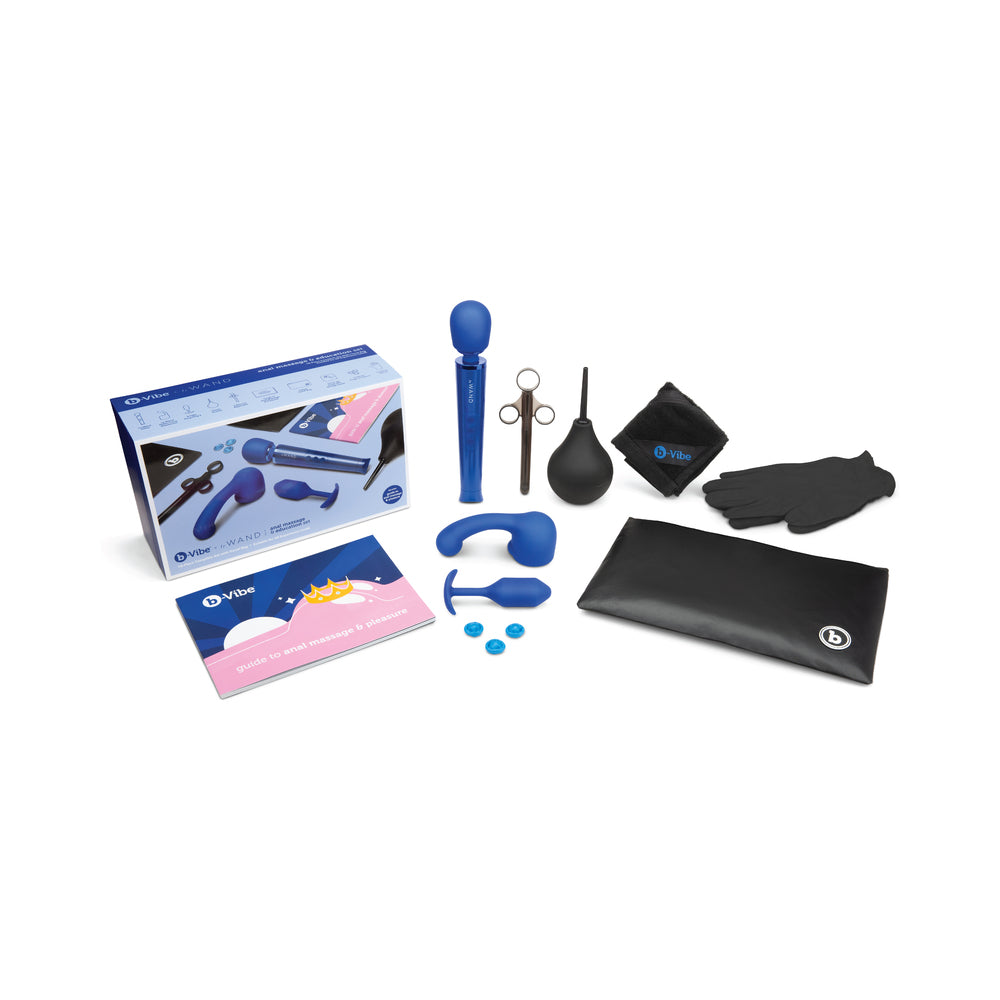b-Vibe Anal Massage & Education Set – Blue