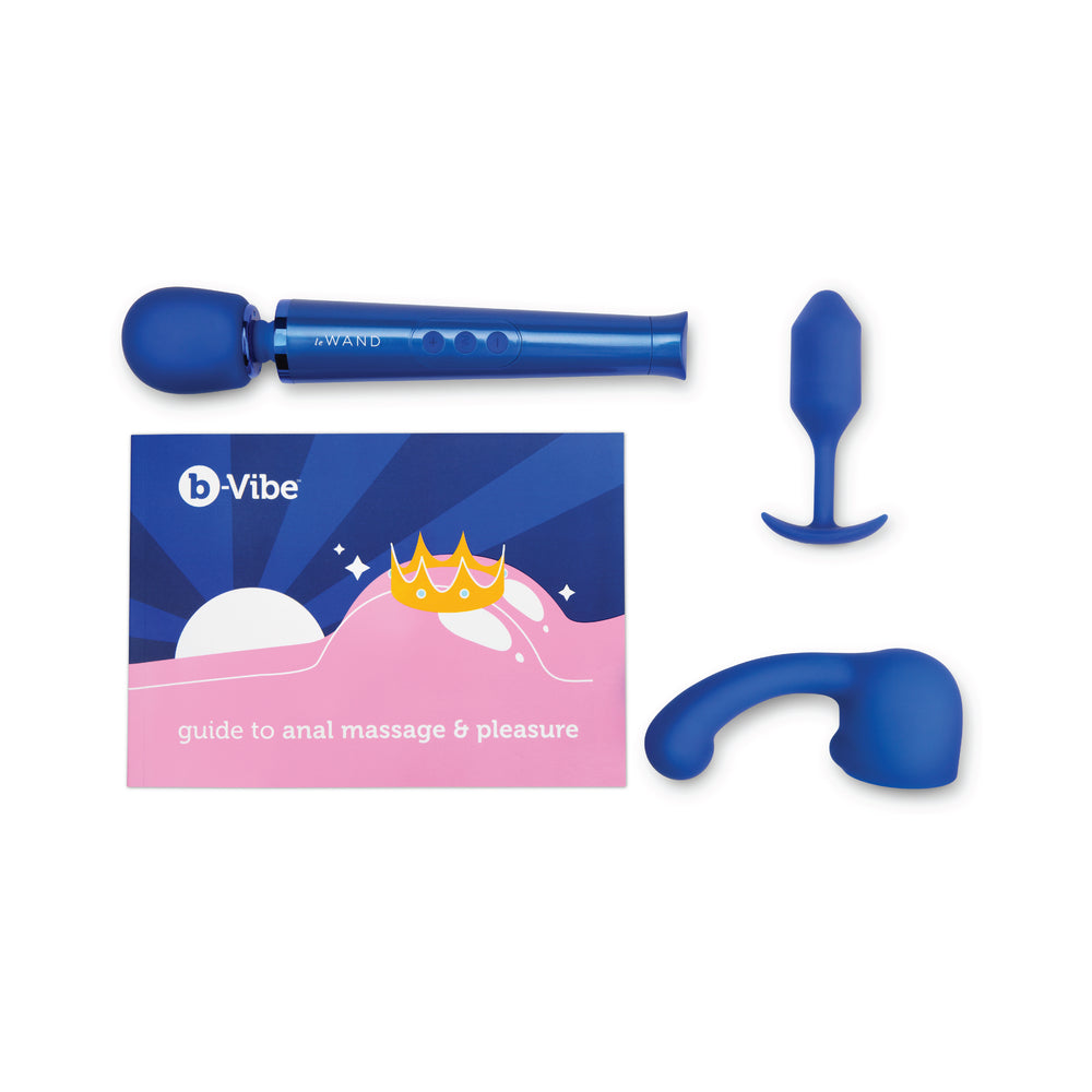 b-Vibe Anal Massage & Education Set – Blue