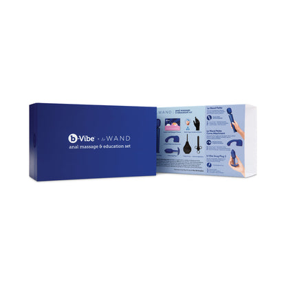 b-Vibe Anal Massage & Education Set – Blue