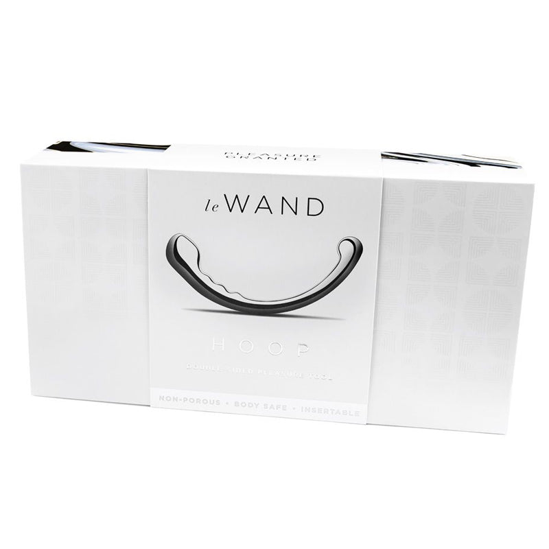 Le Wand Hoop Dual Ended Stainless Steel Massager – Silver
