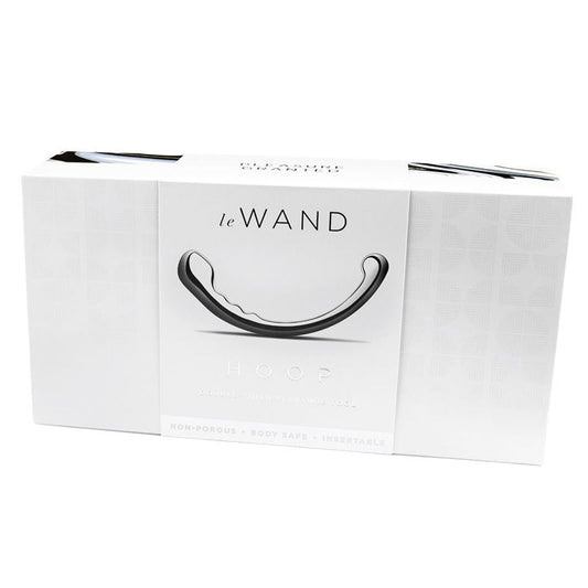 Le Wand Hoop Dual Ended Stainless Steel Massager – Silver