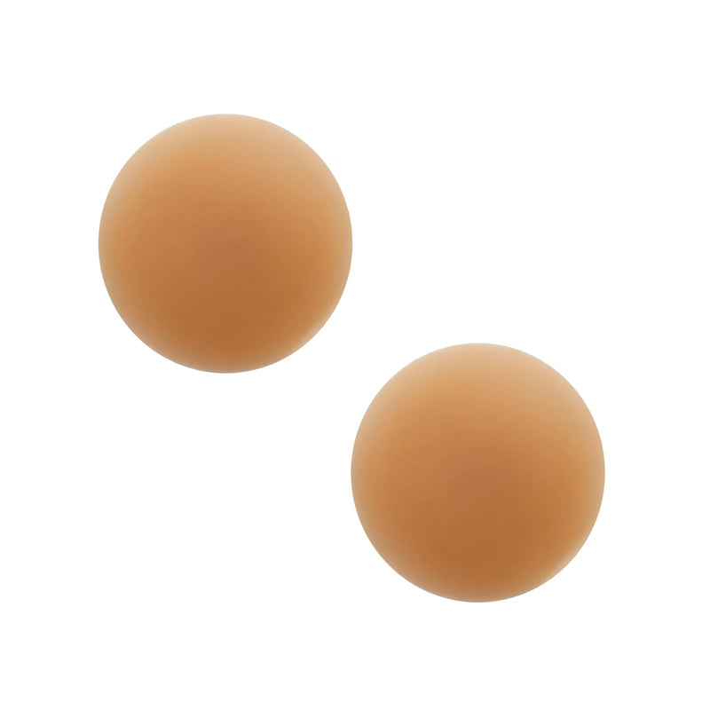 Neva Nude Mocha Yummy Reusable Silicone Nipztix Pasties - Tan