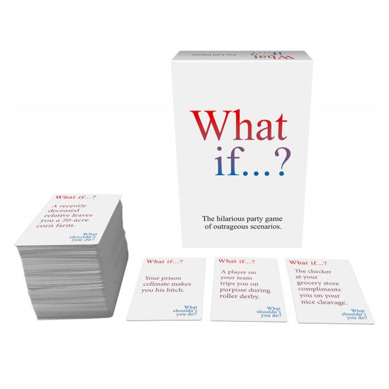What If? Game by Kheper Games – Adult Party Game – White