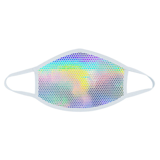 Neva Nude Liquid Party White Holographic Face Mask – Multi-Color