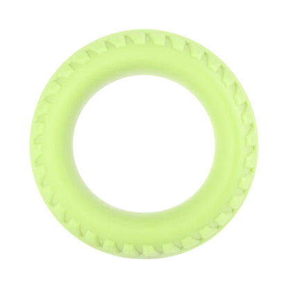 Forto F-12 Liquid Silicone Cockring – 35mm – White