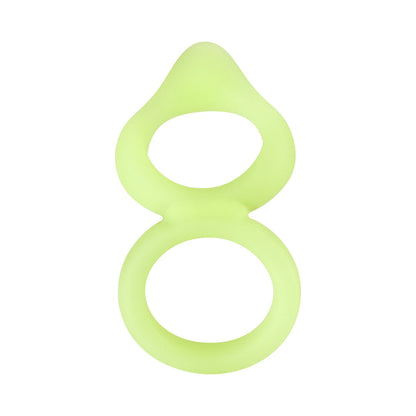 Forto F-88 Liquid Silicone Cock & Ball Ring - White