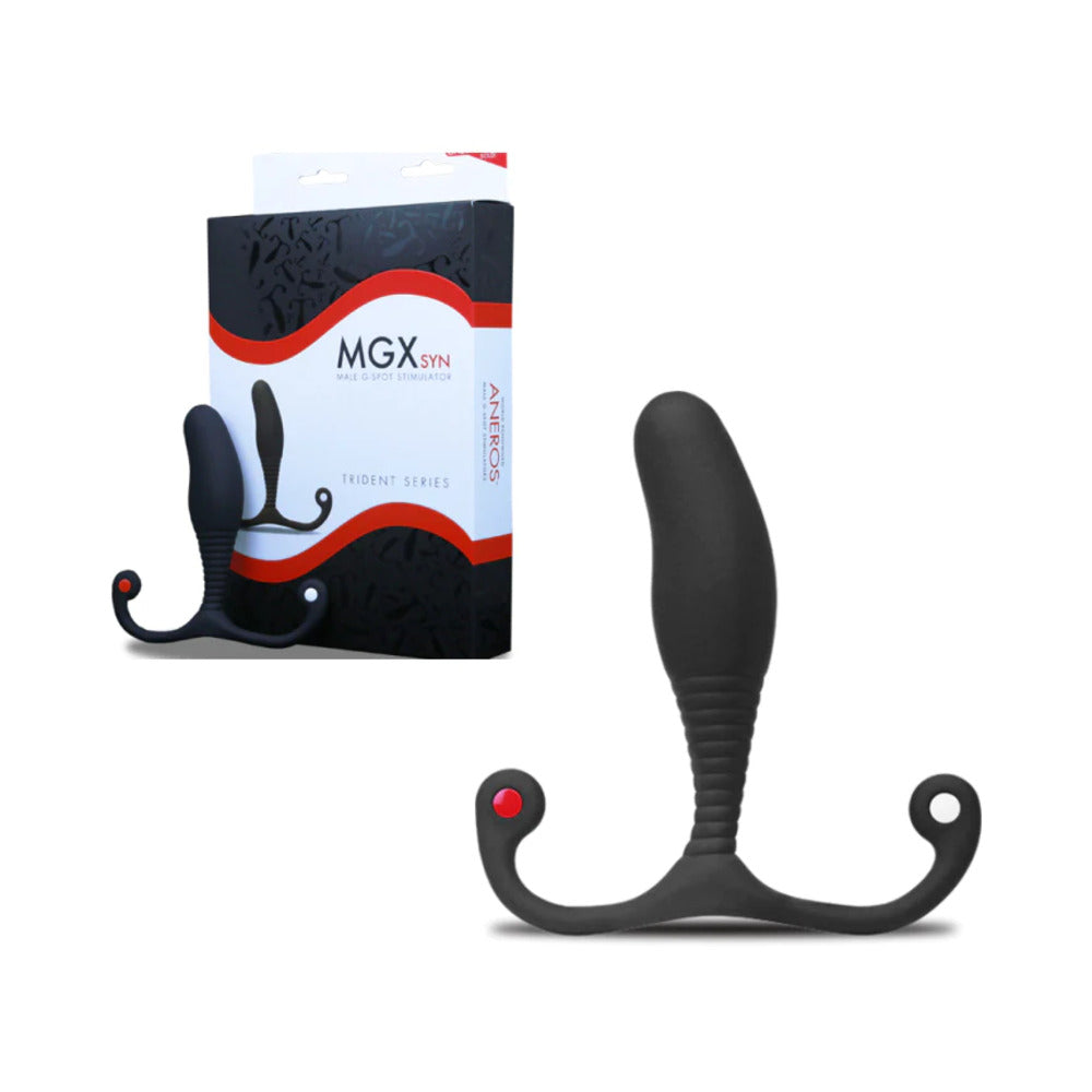 Aneros MGX Syn Trident Prostate Stimulator – Black