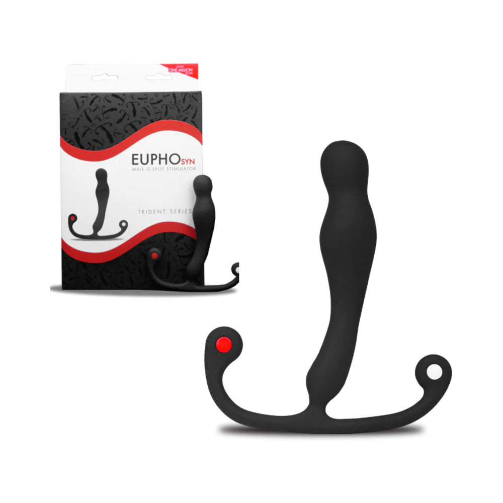 Aneros Eupho Syn Trident Prostate Stimulator – Black
