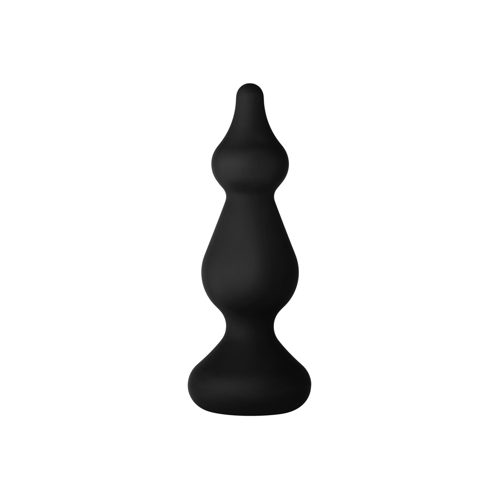 Forto F-30 Pointer Silicone Anal Plug – Small Black