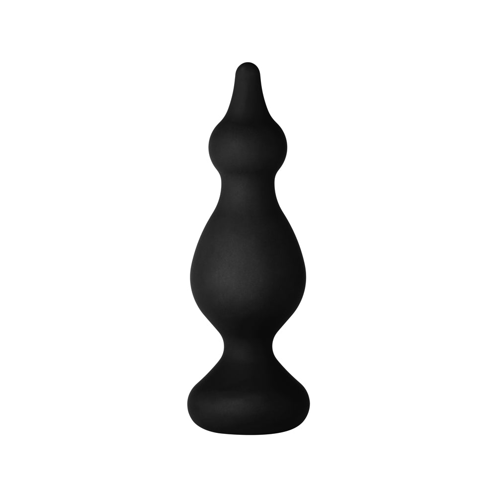 Forto F-30 Medium Silicone Anal Plug – Black
