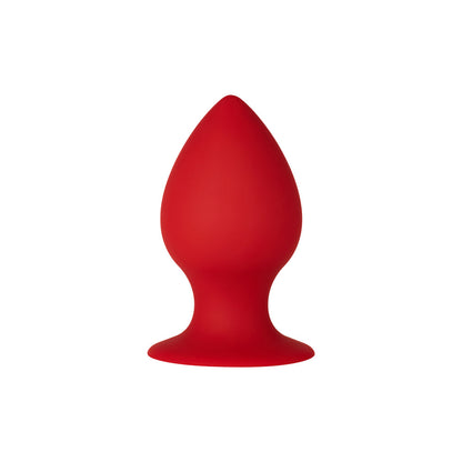 Forto F-98 Cone Silicone Anal Plug – Small – Red