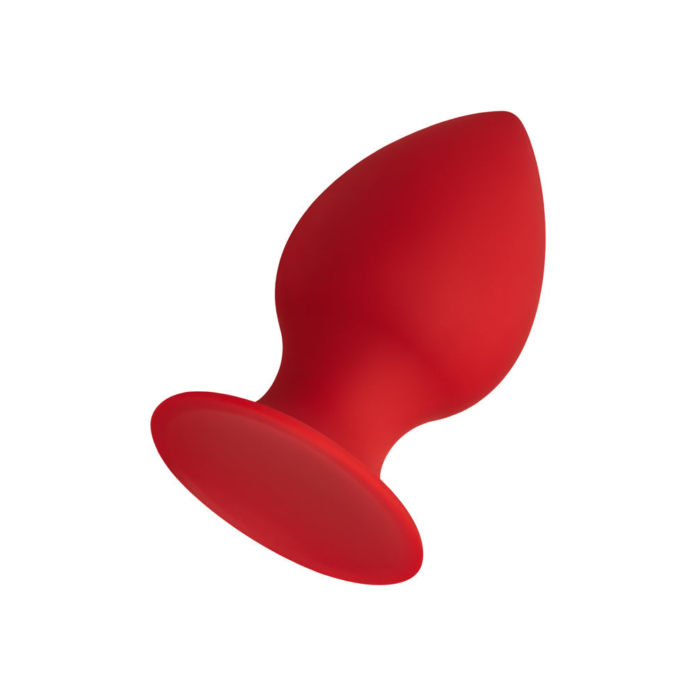 Forto F-98 Cone Silicone Anal Plug Medium – Red