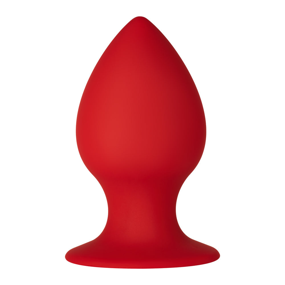 Forto F-98 Cone Silicone Anal Plug – Large – Red