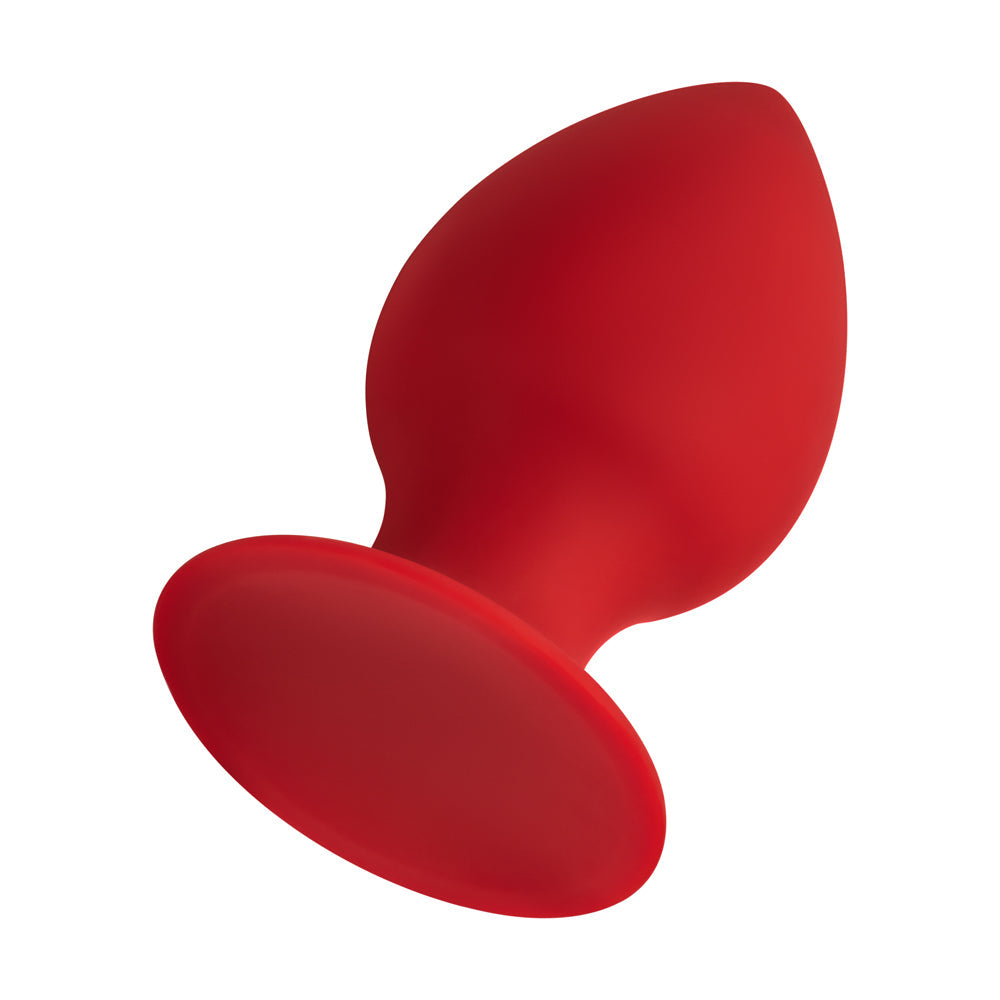 Forto F-98 Cone Silicone Anal Plug – Large – Red