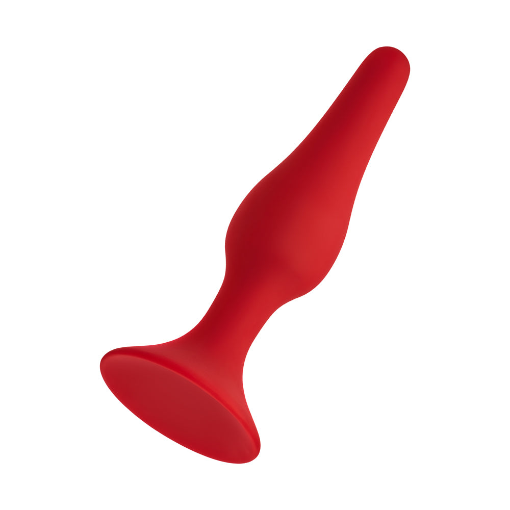 Forto F-11 Lungo Silicone Anal Plug – Large, Red