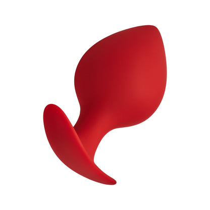 Forto F-60 Spade Silicone Anal Plug – Medium Red
