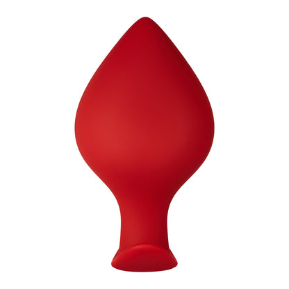 Forto F-60 Large Silicone Spade Anal Plug – Red