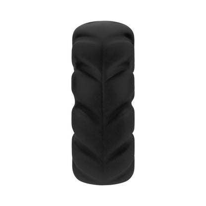 Forto F-25 Liquid Silicone Cockring - Black - 23mm