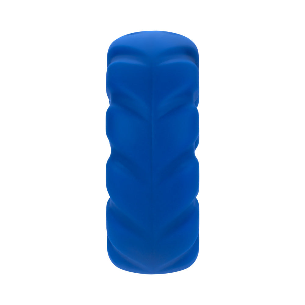 Forto F-25 Liquid Silicone Cockring – Blue