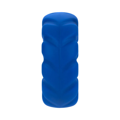 Forto F-25 Liquid Silicone Cockring – Blue