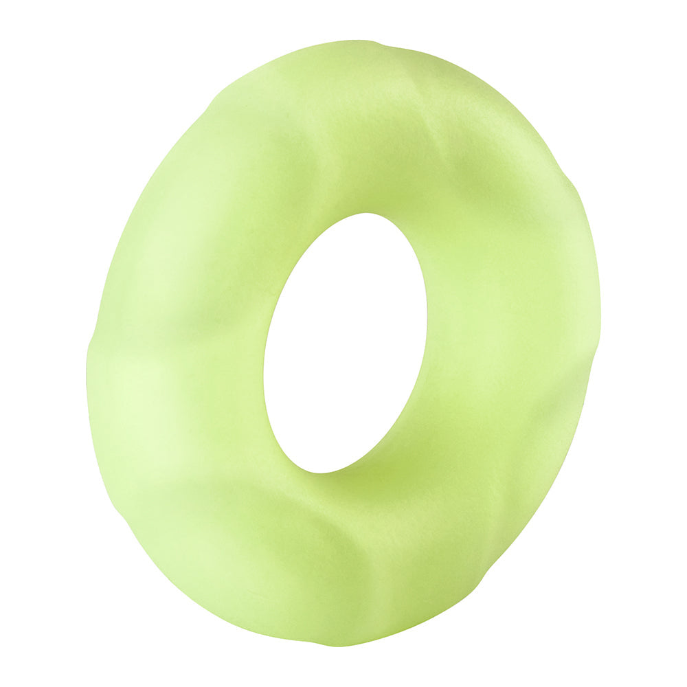 Forto F-33 Liquid Silicone Cockring – Large – White