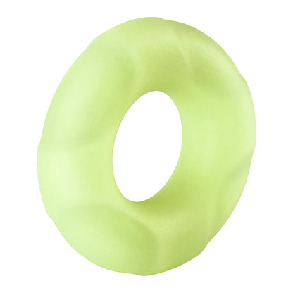 Forto F-33 Liquid Silicone Cockring – Large – White