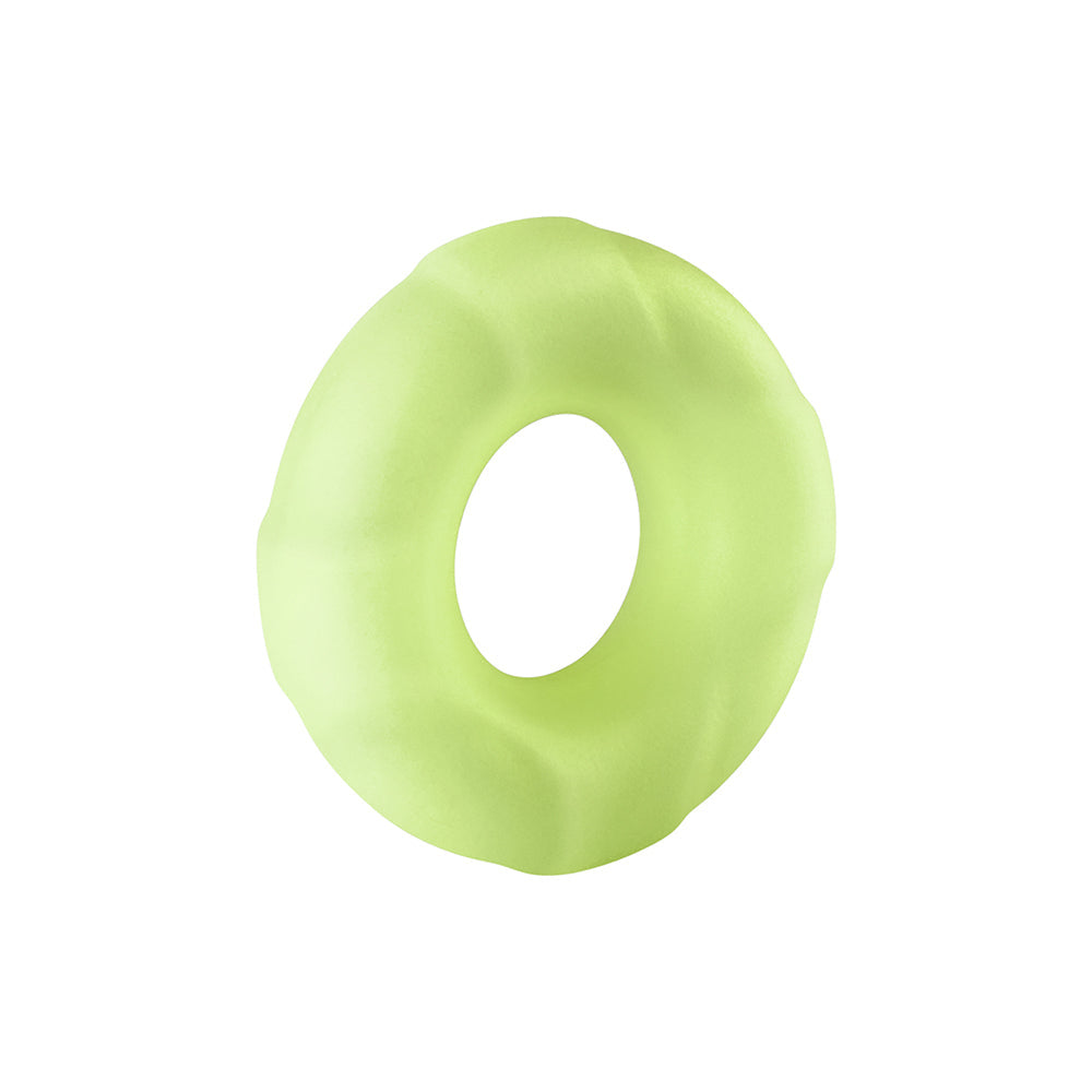 Forto F-33 Liquid Silicone Cockring – Small – White