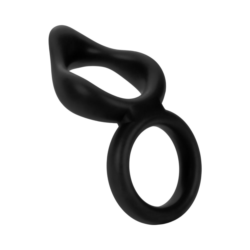 Forto F-88 Liquid Silicone Cock & Ball Ring – Black