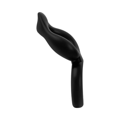 Forto F-88 Liquid Silicone Cock & Ball Ring – Black