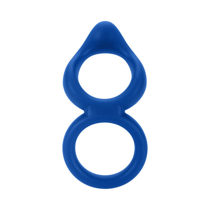 Forto F-88 Liquid Silicone Cock & Ball Ring – Blue
