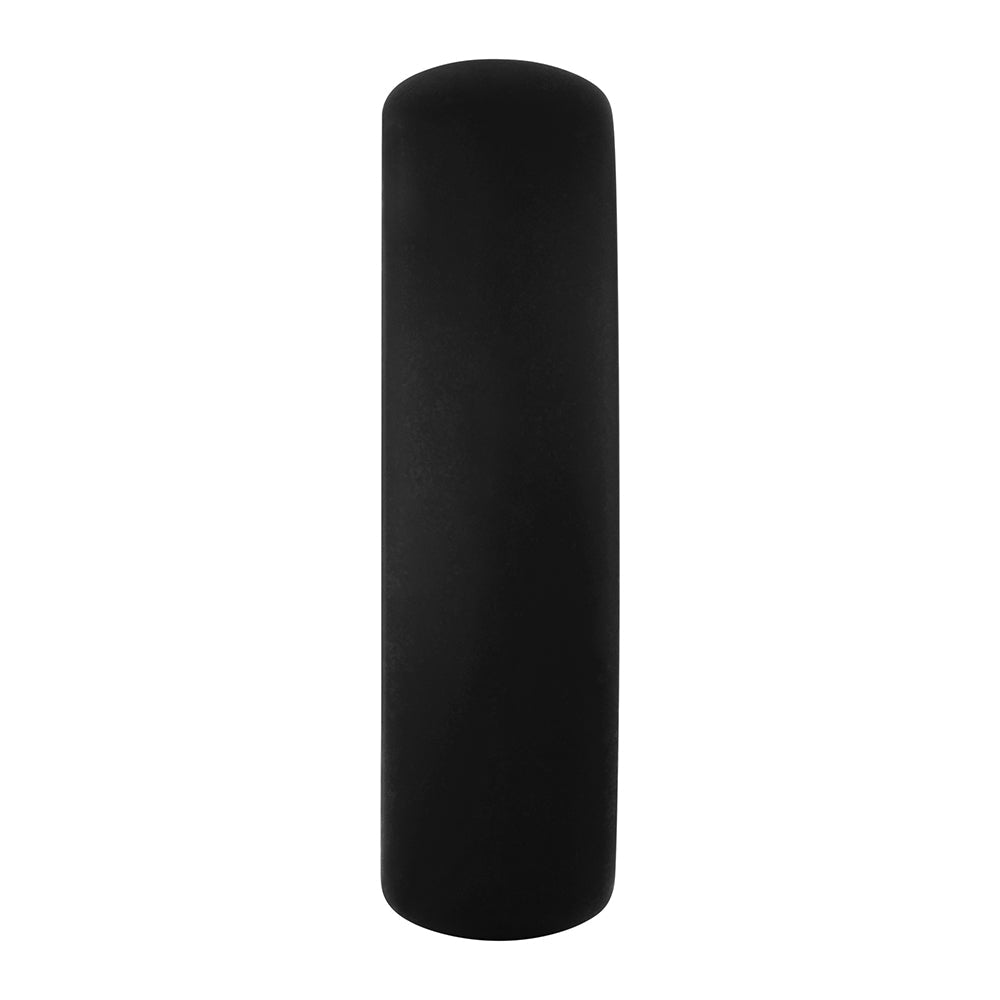 Forto F-64 Wide Liquid Silicone Cockring – Large Black