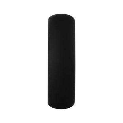 Forto F-64 Wide Liquid Silicone Cockring – Medium Black