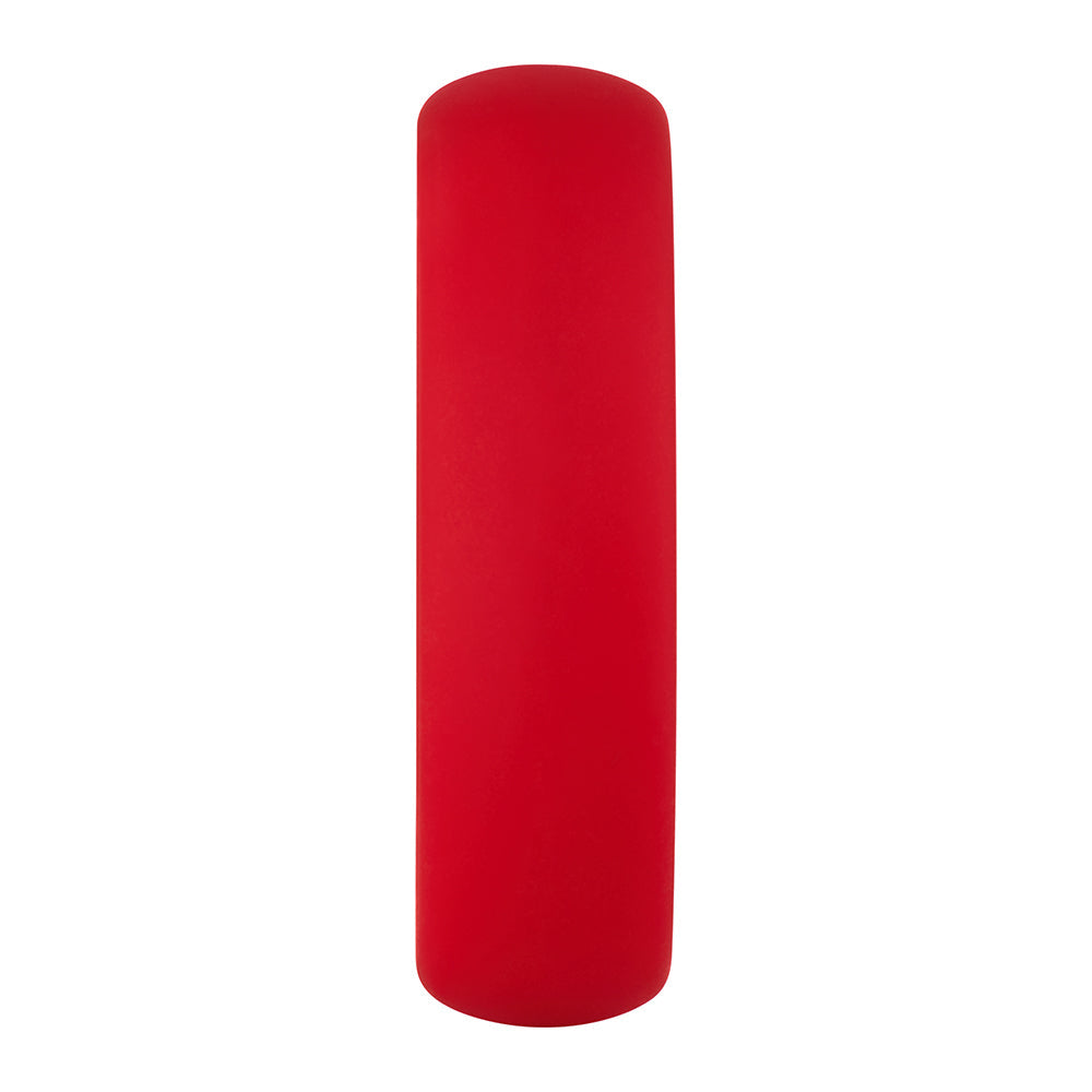 Forto F-64 Wide Liquid Silicone Cockring – Large Red
