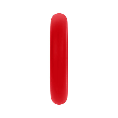 Forto F-61 3-Piece Silicone Cockring Set – Red