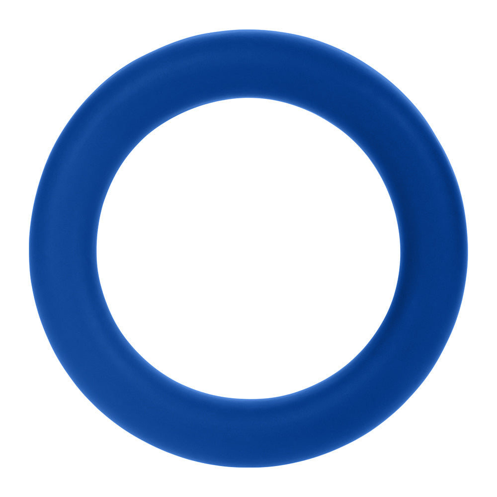 Forto F-61 3-Piece Silicone Cockring Set – Blue