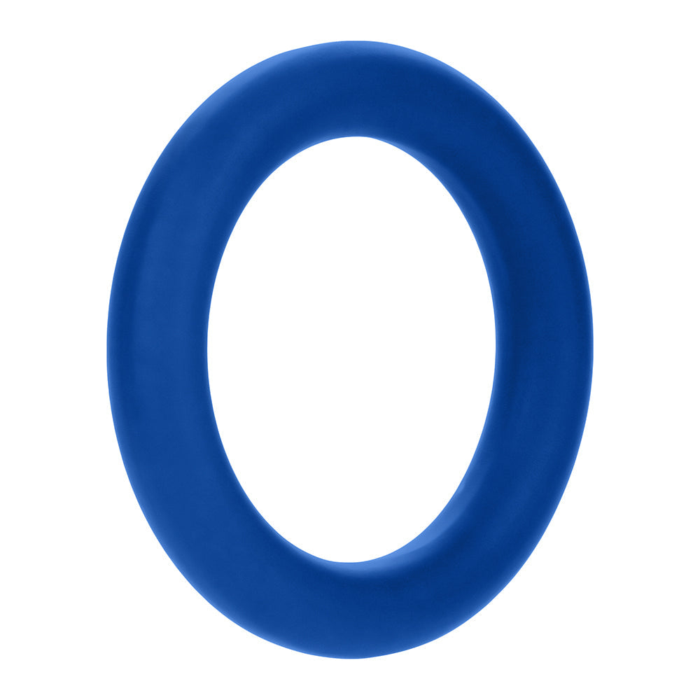 Forto F-61 3-Piece Silicone Cockring Set – Blue