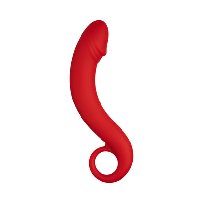 Forto F-19 Silicone Anal Plug – Red – Flexible Design