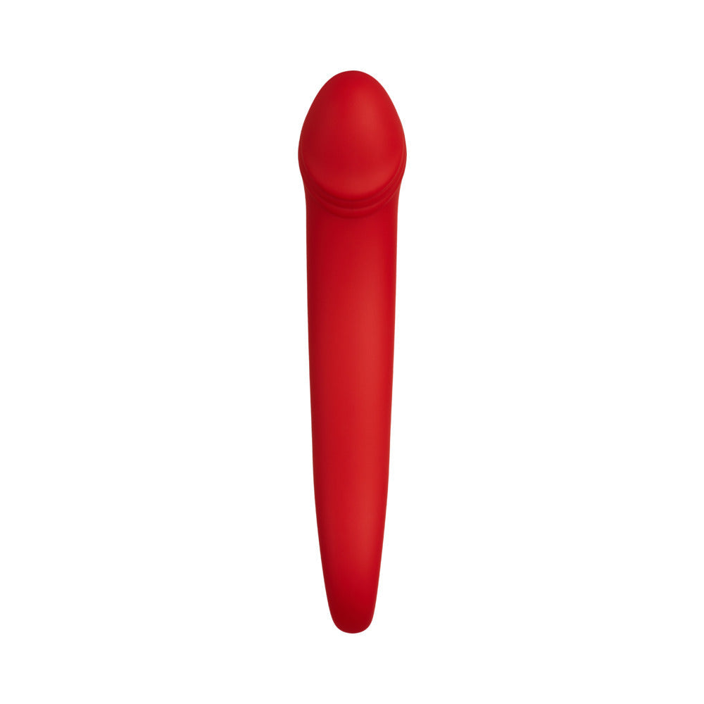 Forto F-19 Silicone Anal Plug – Red – Flexible Design