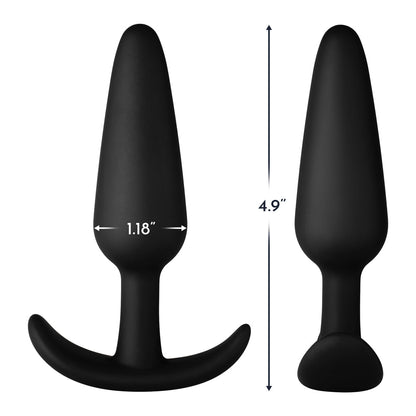 Forto F-31 Large Silicone Anal Plug – Black