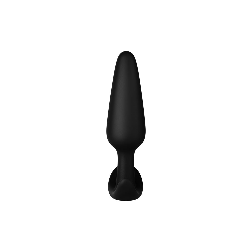 Forto F-31 Silicone Anal Plug Small – Black – Flexible Design