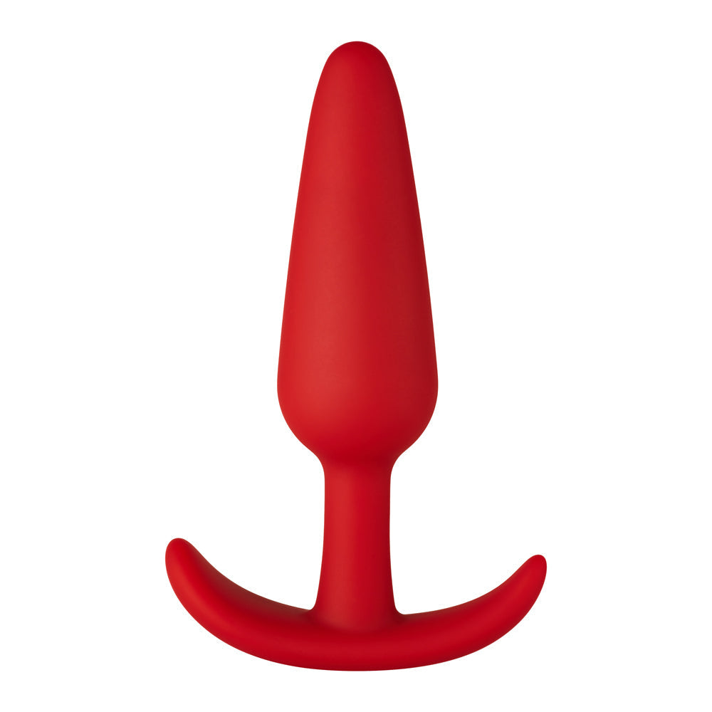 Forto F-31 Large Silicone Anal Plug – Red