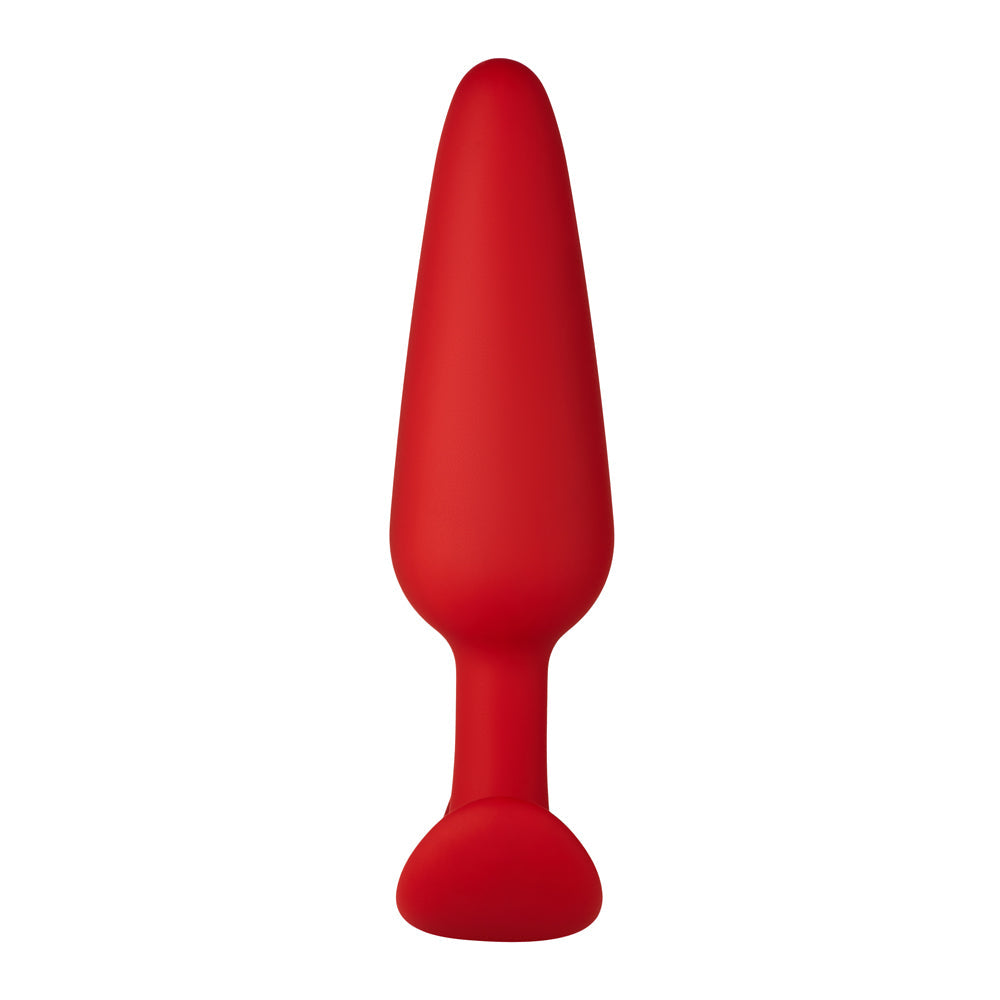 Forto F-31 Large Silicone Anal Plug – Red
