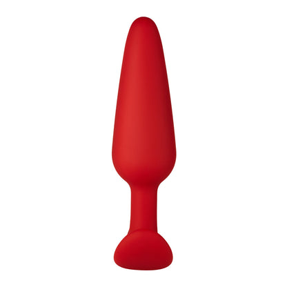 Forto F-31 Large Silicone Anal Plug – Red