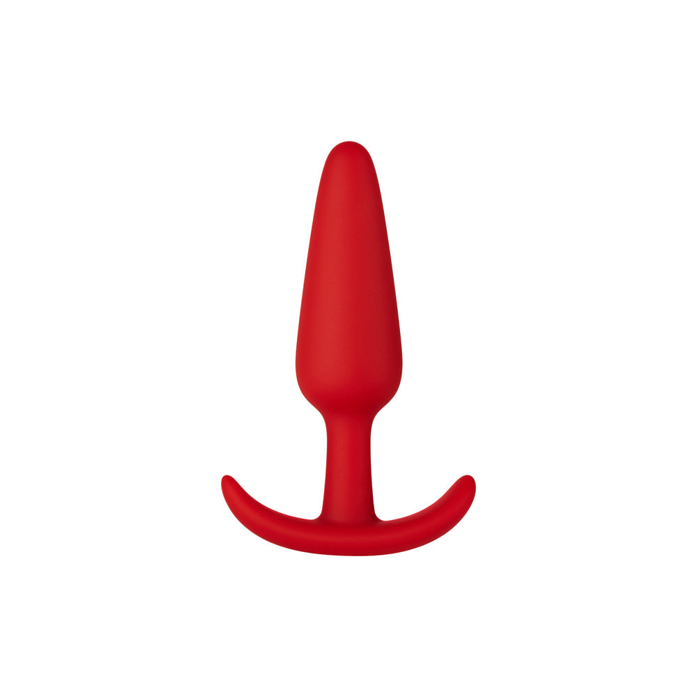 Forto F-31 Silicone Anal Plug Small – Red