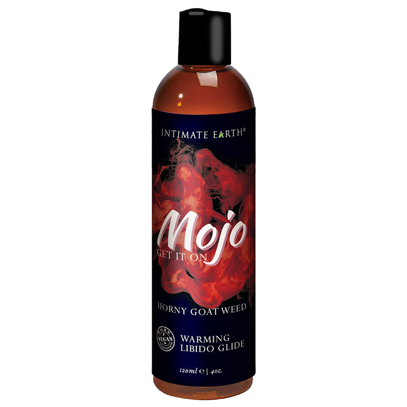 Intimate Earth Mojo Horny Goat Weed Warming Libido Glide – Clear – 4 oz