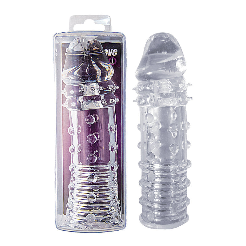 Nasstoys Super Sleeve 1 - Clear Male Stimulation Sleeve